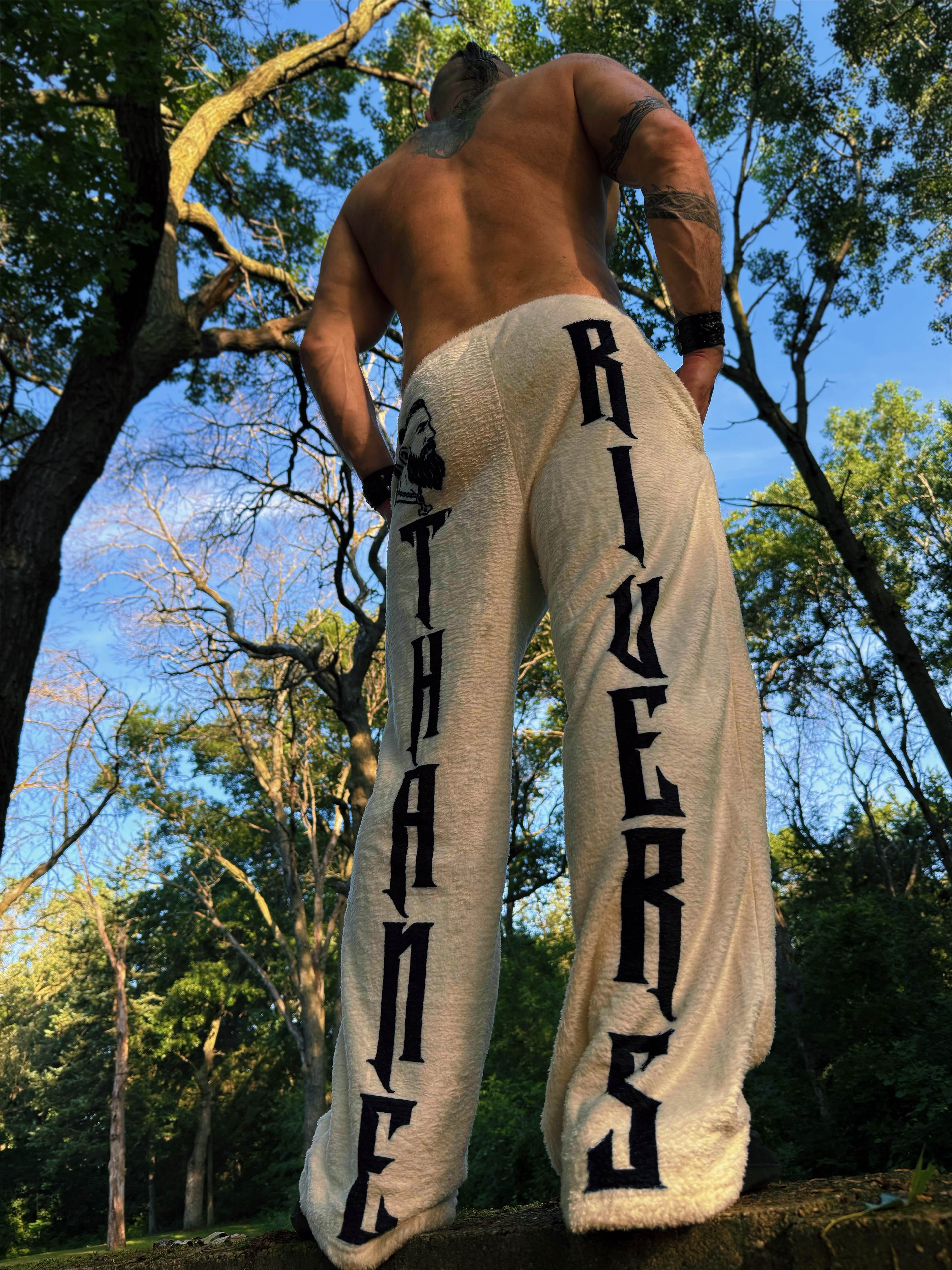 White Pajama Pants