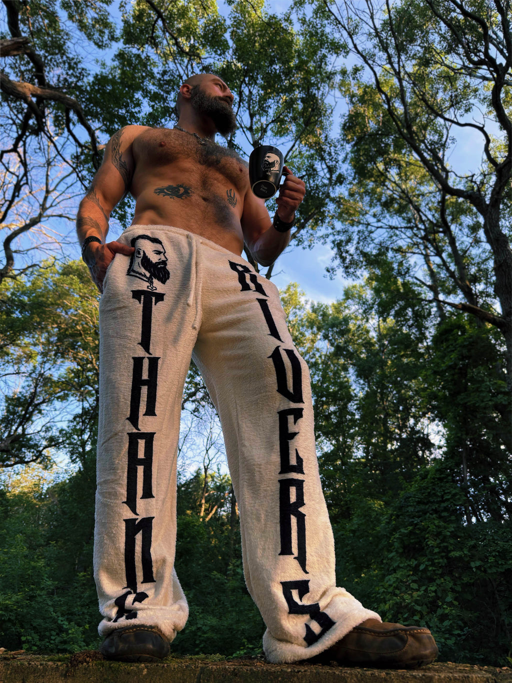 White Pajama Pants