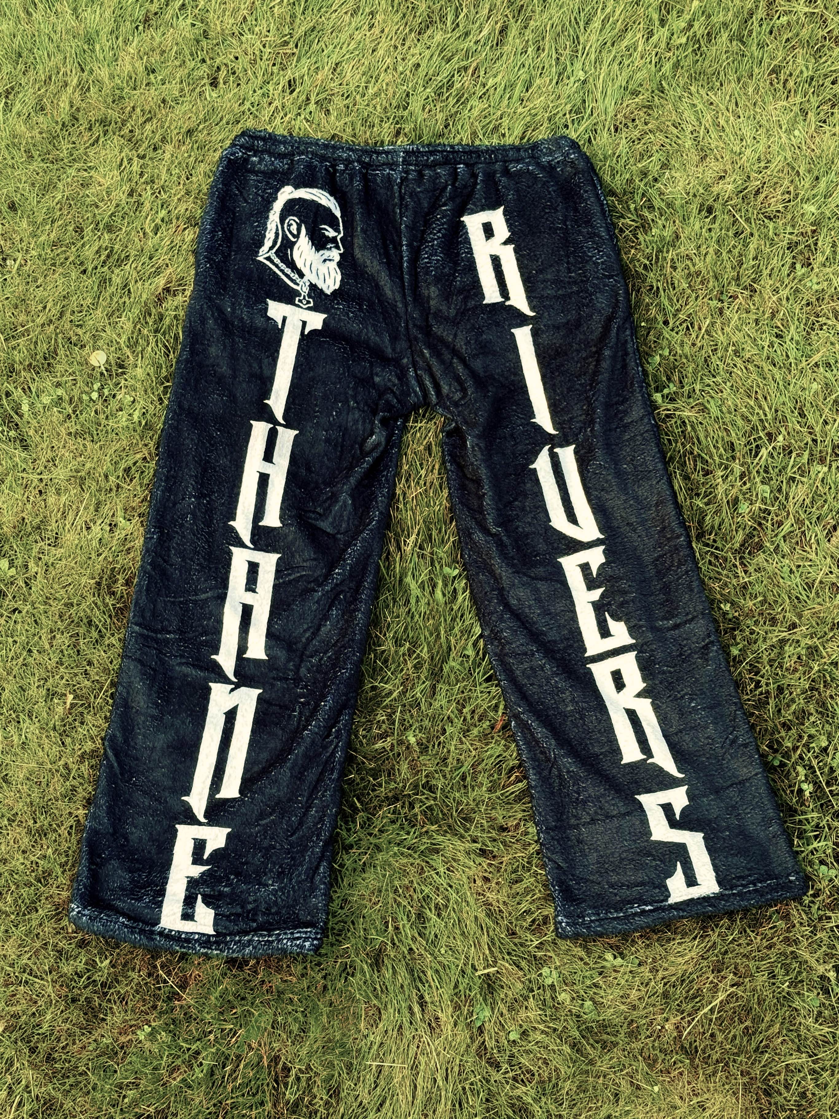 Black Pajama Pants