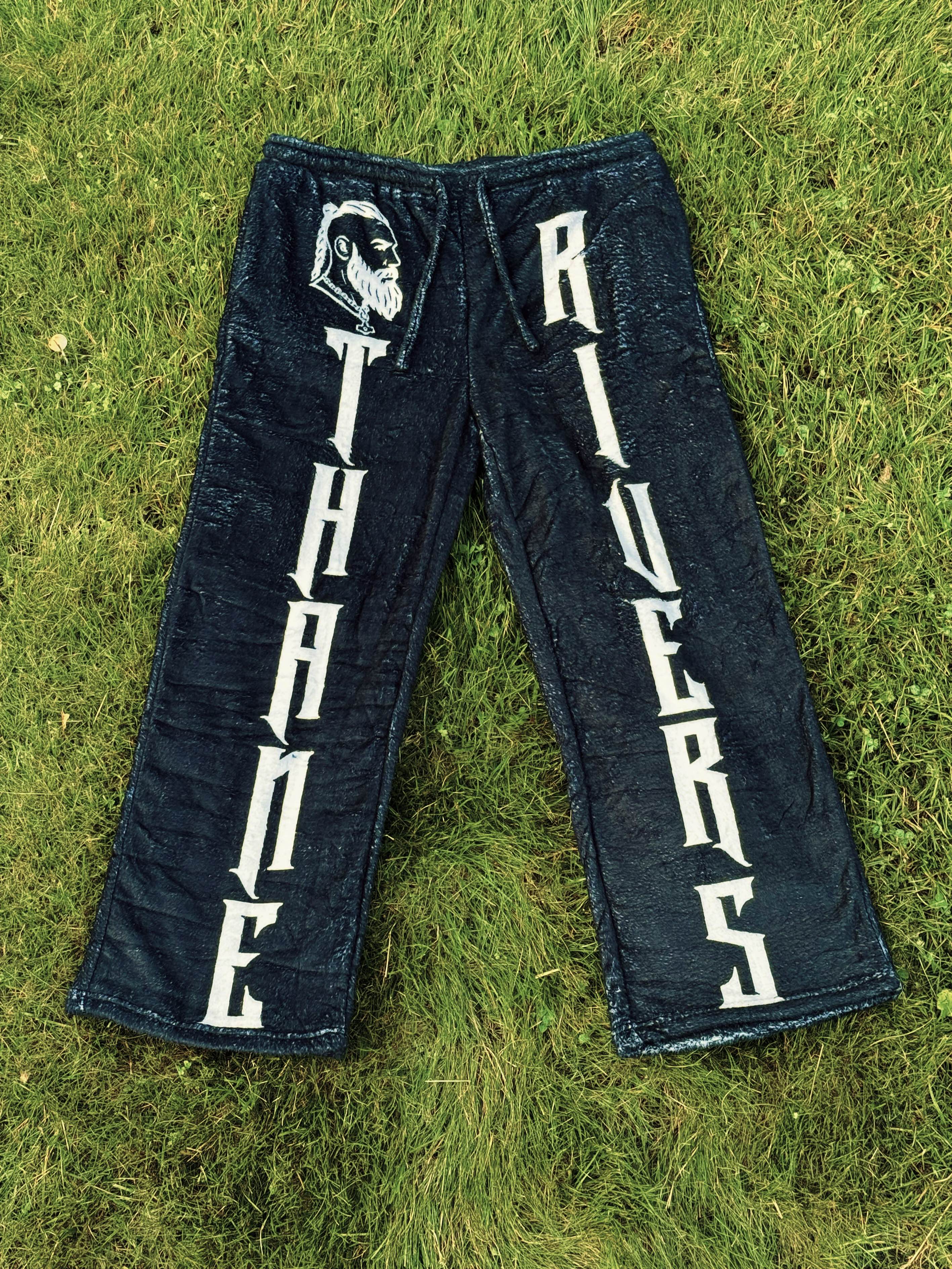 Black Pajama Pants