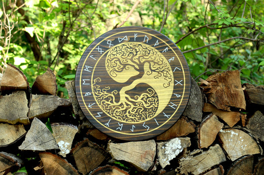 Yggdrasil Tree of Life Wall Hanging